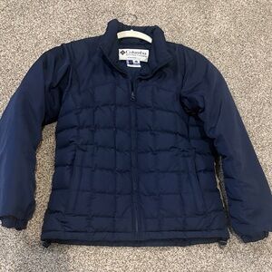 Columbia Women’s Dark Blue Down Filled Coat